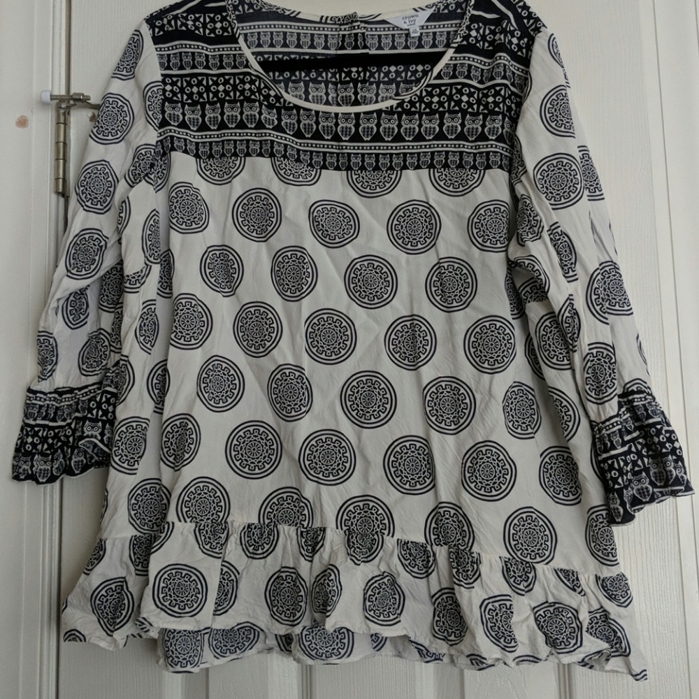 Crown and Ivy blouse